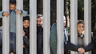 Közel-keleti bevándorlók a belarusz-lengyel határon