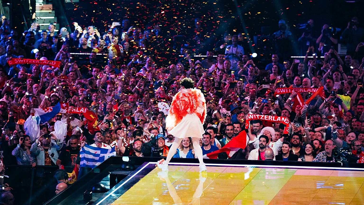 Il cantante svizzero Nemo, vincitore dell'Eurovision Song Contest 2024