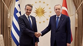 Συνάντηση Μητσοτάκη - Ερντογάν στην Άγκυρα