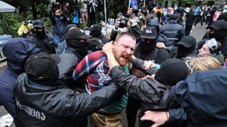 Protestas en Georgia.