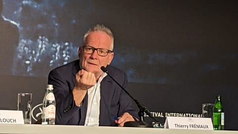 Thierry Frémaux, director of the Cannes Film Festival. 