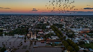 Áreas mais afetadas no país são as cidades de Paysandú e Salto, ambas na fronteira com a Argentina