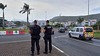 Poliziotti in Nuova Caledonia