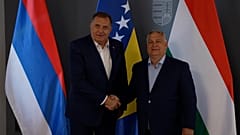 Milorad Dodik és Orbán Viktor Budapesten