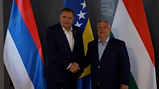 Milorad Dodik és Orbán Viktor Budapesten
