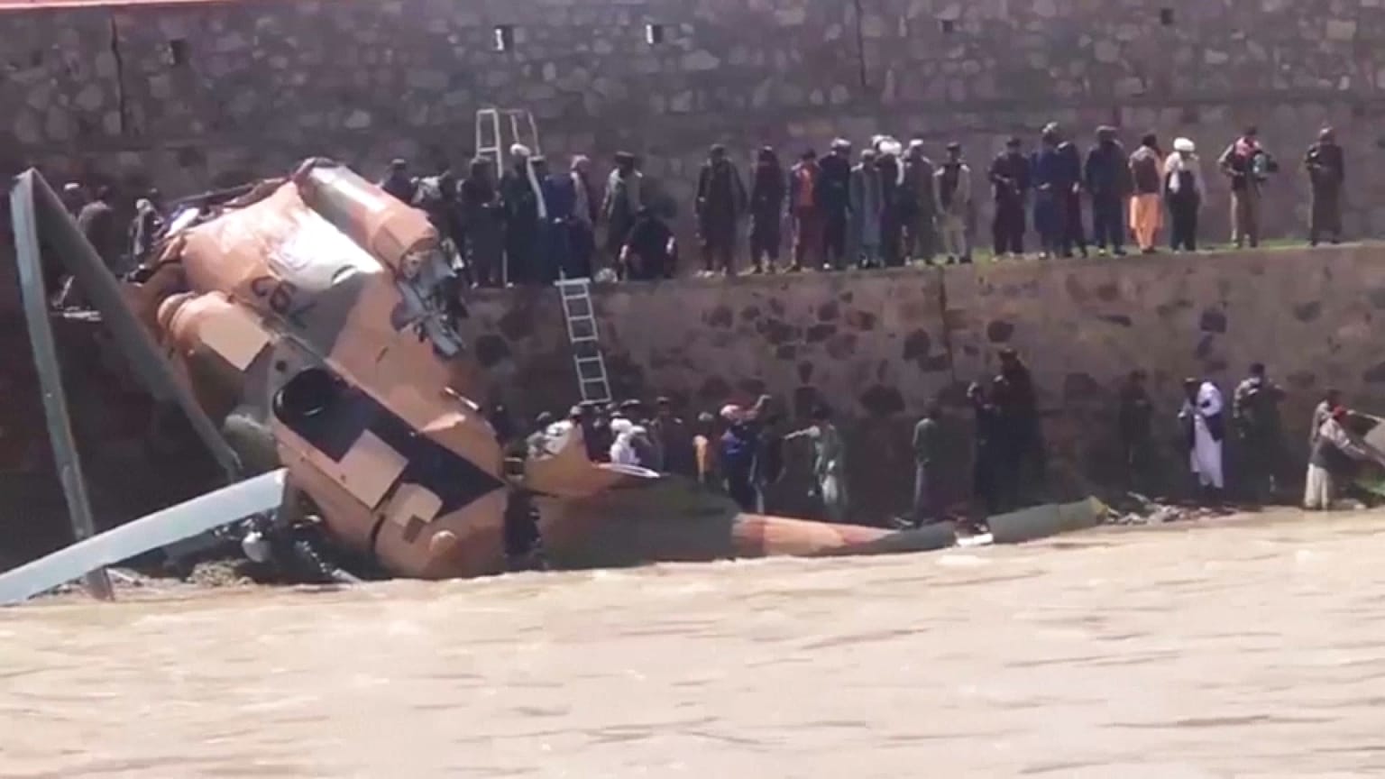 حادث تحطم مروحية في محافظة غور الأغانية. 2024/05/15