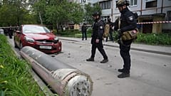 Обломки российской ракеты в Харькове