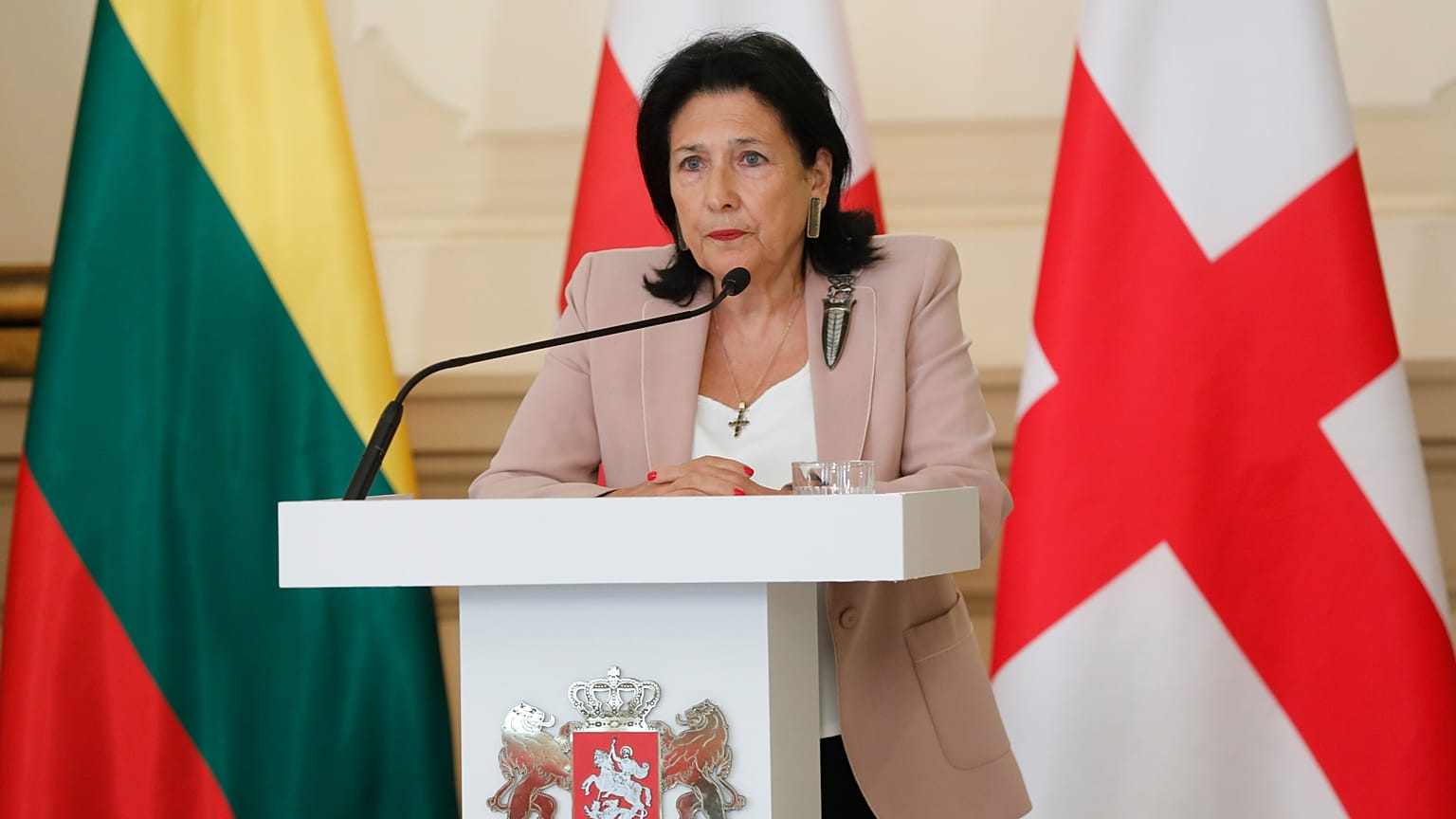 الرئيسة الجورجية سالومي زورابيشفيلي