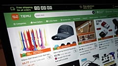 A kínai webáruház-óriás oldala