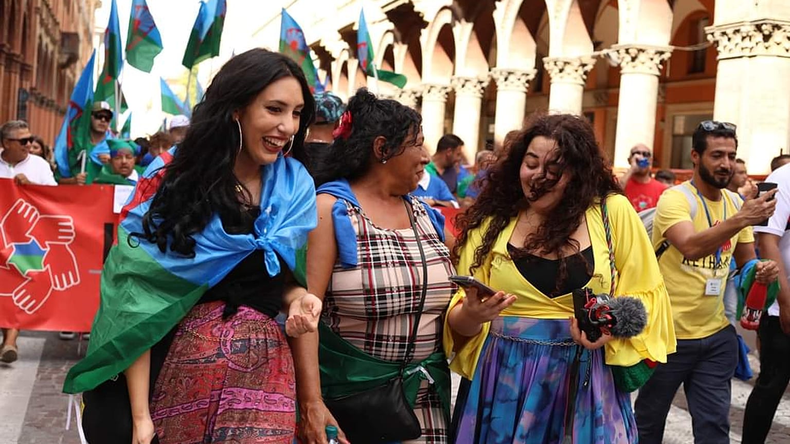 Marcia a Bologna movimento Khetane