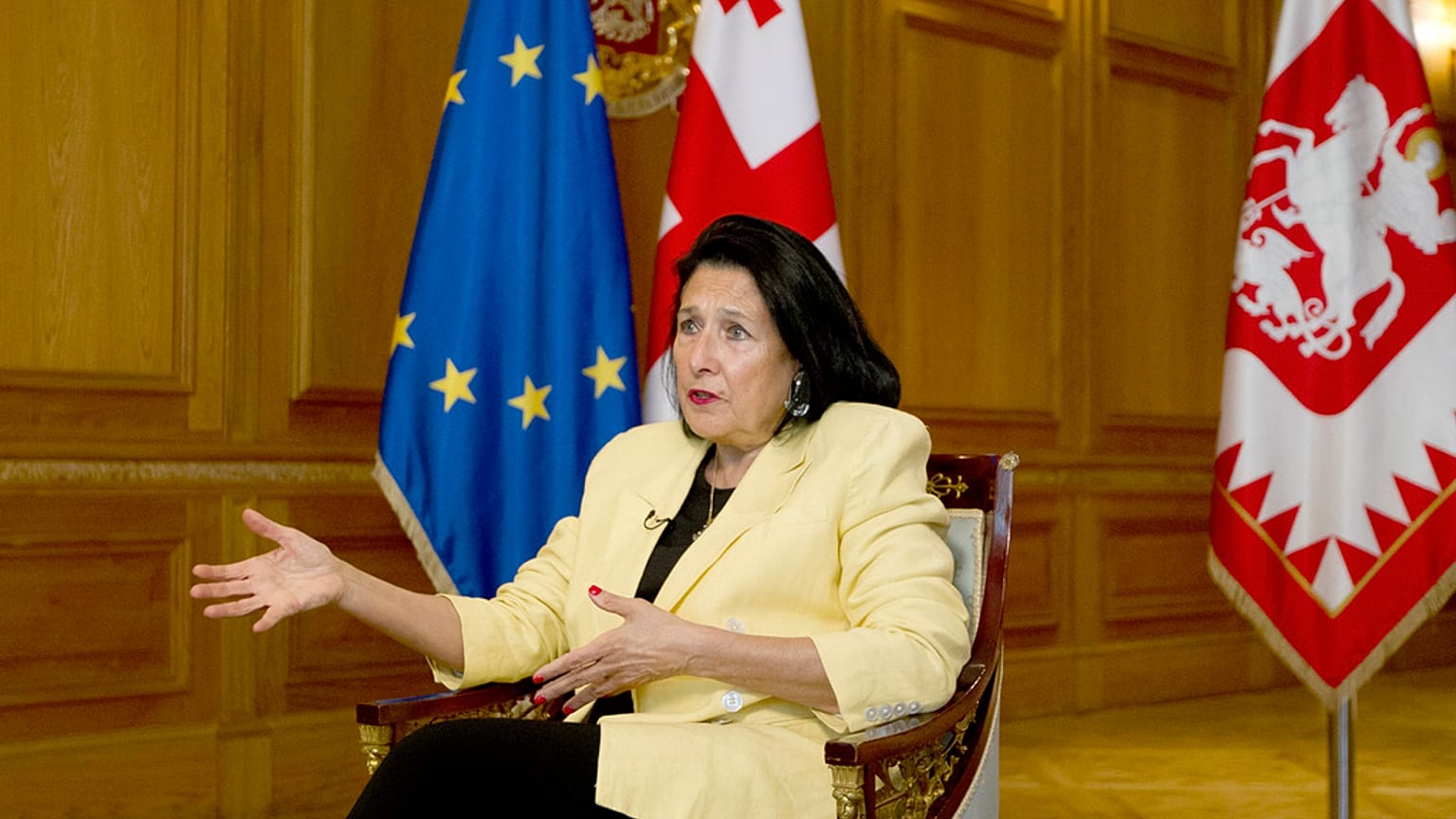 Gürcistan Cumhurbaşkanı Salome Zourabichvili