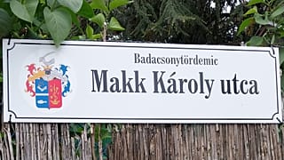 Makk Károly utca, Badacsonytördemic