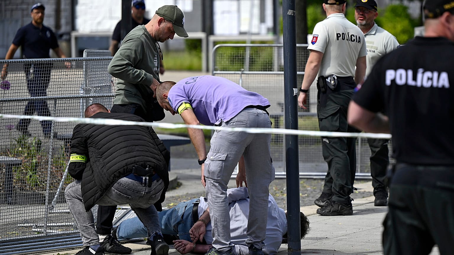 A szlovák kormányfő elleni merénylet színhelye