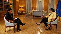 Salome Surabischwili, die georgische Präsidentin.