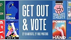 La iniciativa Get Out &amp; Vote pretende fomentar el voto en las próximas elecciones europeas.