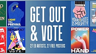 La iniciativa Get Out &amp; Vote pretende fomentar el voto en las próximas elecciones europeas.