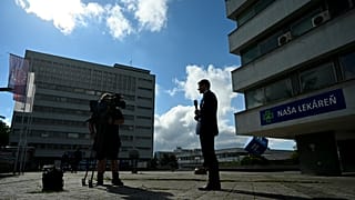 Esterno dell'ospedale Roosevelt a Banska Bystrica
