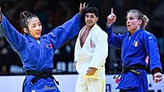 Momentos de euforia en el Mundial de Judo de Abu Dabi.