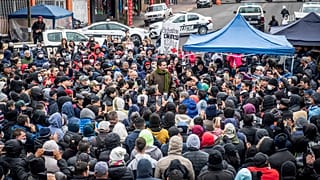 Акция протеста в Аргентине