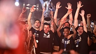 Ο ΠΑΟΚ πανηγυρίζει την κατάκτηση του πρωταθλήματος Ελλάδας