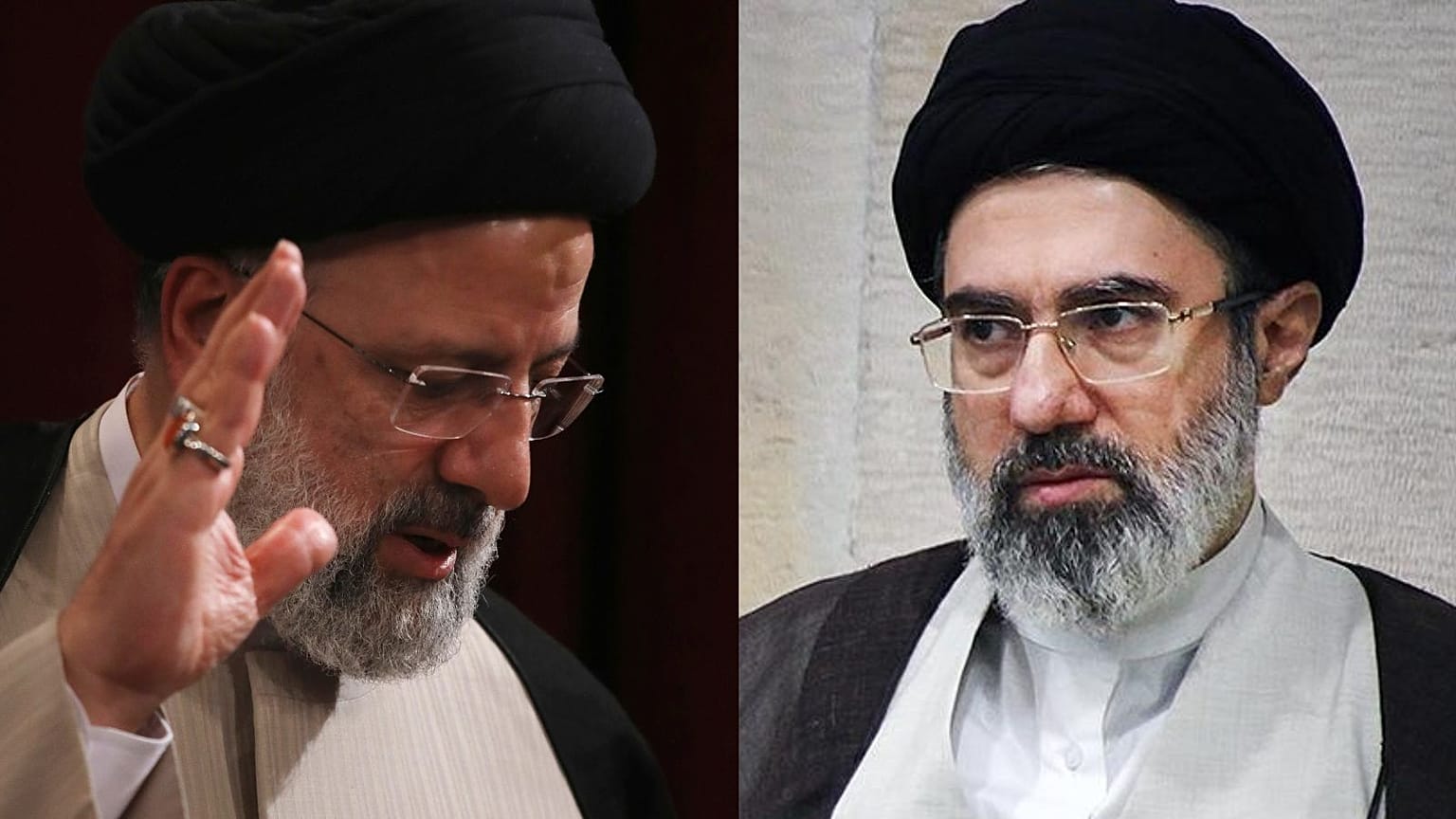 مجتبی خامنه‌ای و ابراهیم رئیسی