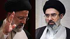 مجتبی خامنه‌ای و ابراهیم رئیسی