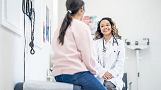 Mujeres en consulta. 