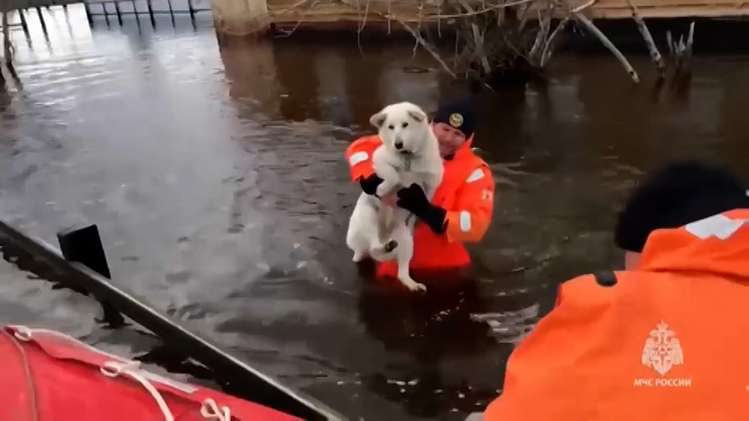 L'état d'urgence a été déclaré dans la région Yakoutie, à l'extrême est de la Russie, en raison des inondations., le week-end du 18 mai 2024.