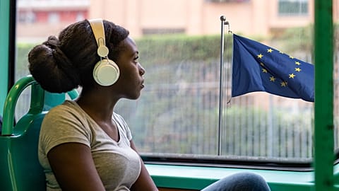 An EU flag inspires!