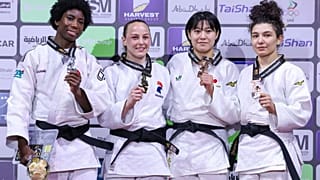 1. PINOT Margaux (FRA) 2. GAHIE Marie Eve (FRA) 3. TANAKA Shiho (JPN) 3. TAIMAZOVA Madina (AIN)