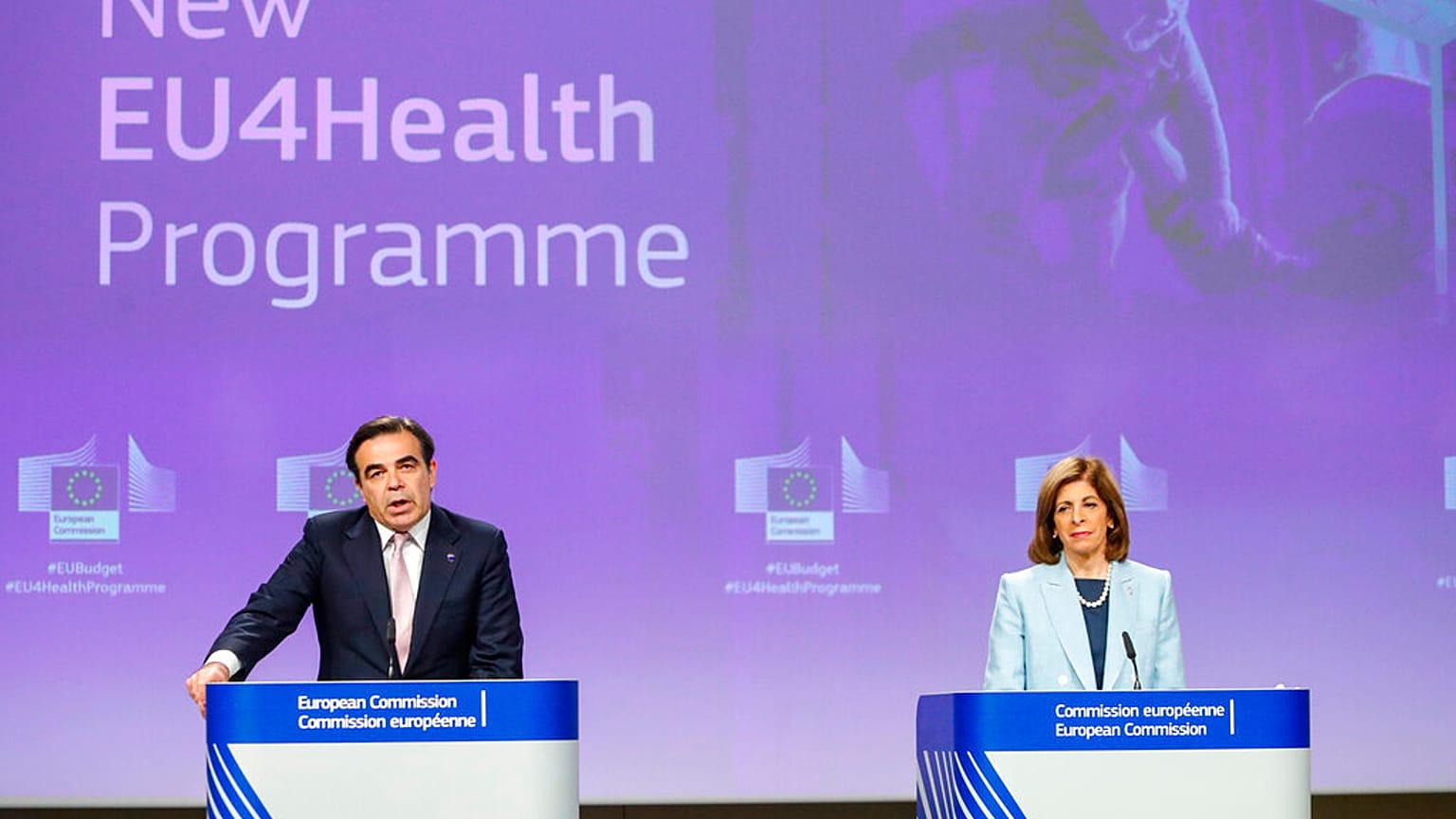 Μαργαρίτης Σχοινάς και Στέλλα Κυριακίδου