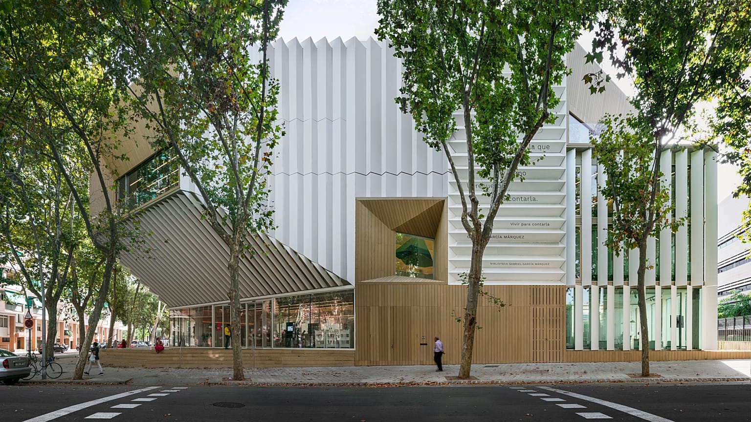 Biblioteca Gabriel García Márquez en Barcelona, España.