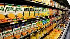 Orange Juice is displayed in a Bentonville, Ark. Wal-Mart Neighborhood Market Thursday, June 4, 2015.