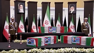 مراسم ادای احترام مقامات کشورهای خارجی به ابراهیم رئیسی