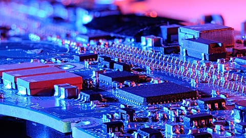 Semiconductor chip.
