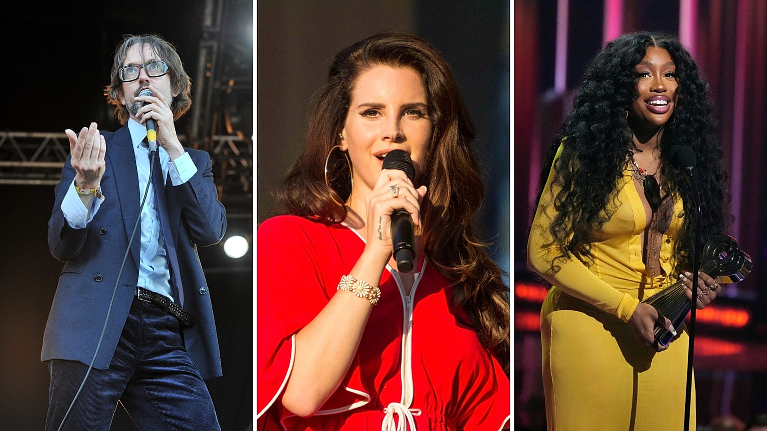 Jarvis Cocker de Pulp, Lana Del Rey y SZA.