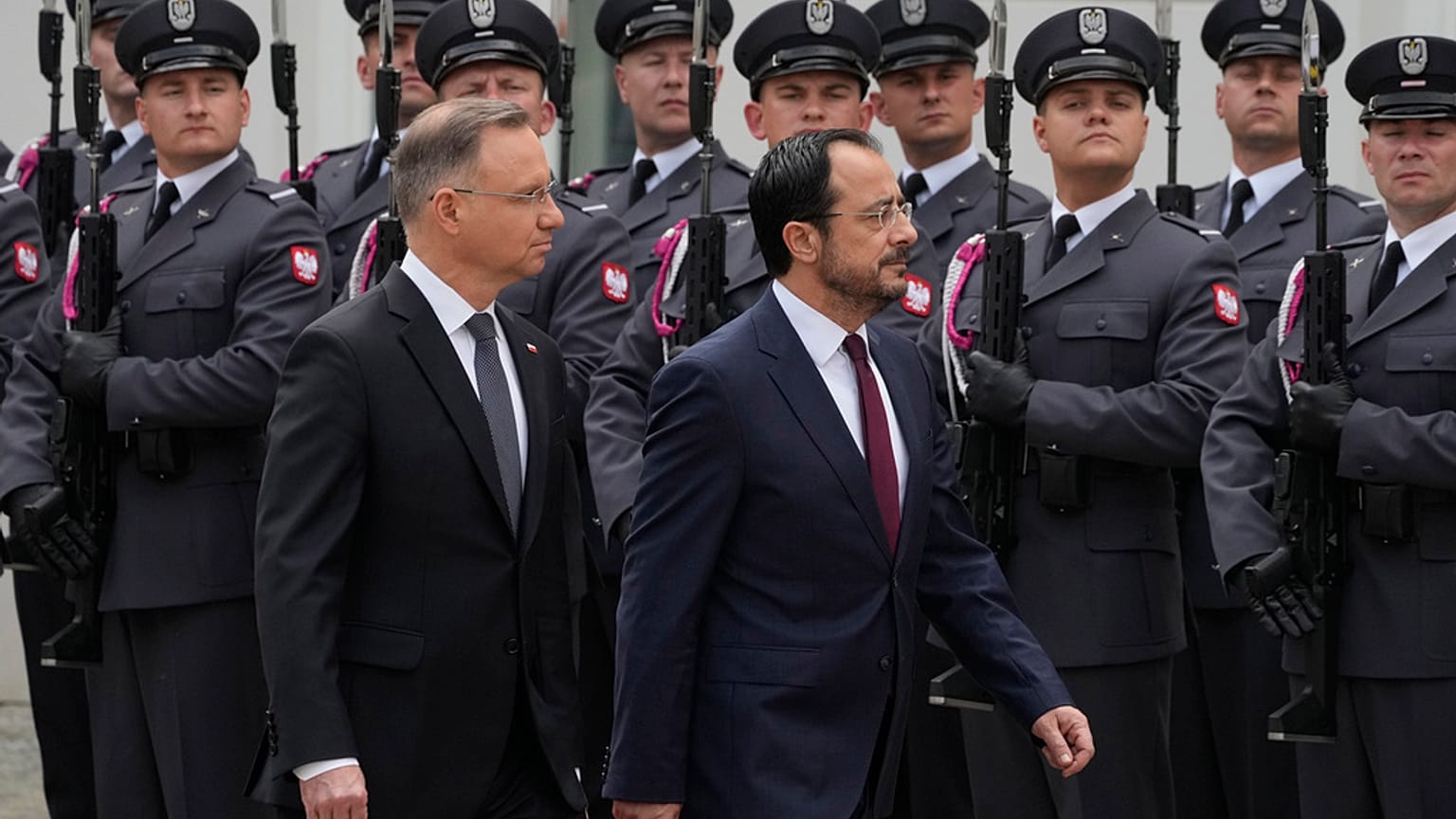 Ο Νίκος Χριστοδουλίδης κατά την επίσημη επίσκεψή του στην Πολωνία