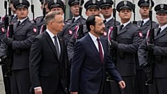 Ο Νίκος Χριστοδουλίδης κατά την επίσημη επίσκεψή του στην Πολωνία