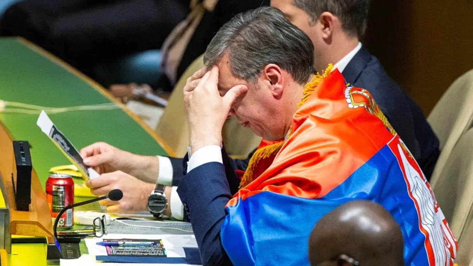  Vucic az ENSZ Közgyűlésén