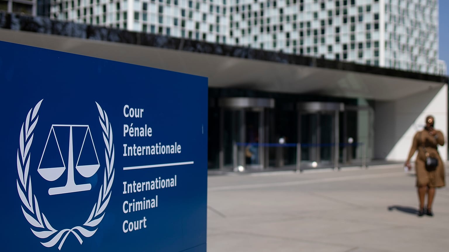Die Außenansicht des Internationalen Strafgerichtshofs in Den Haag, Niederlande, 31. März 2021.