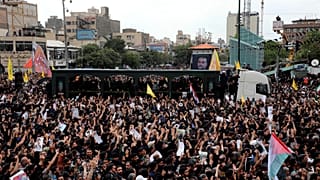 تشییع جنازه ابراهیم رئیسی در مشهد