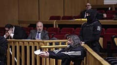 Ο πρώην ευρωβουλευτής Γιάννης Λαγός στη δίκη της εγκληματικής οργάνωσης της Χρυσής Αυγής, 