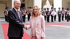 Der Chef der Palästinensischen Autonomiebehörde, Mohamad Mustafa, trifft in Rom die israelische Ministerpräsidentin Giorgia Meloni.