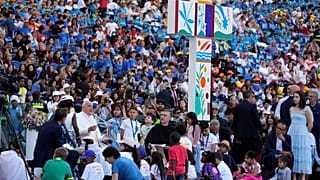 Papa all'Olimpico