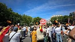 Die Unterstützer der spanischen Volkspartei sind gegen das neue Amnestiegesetz der Regierung.