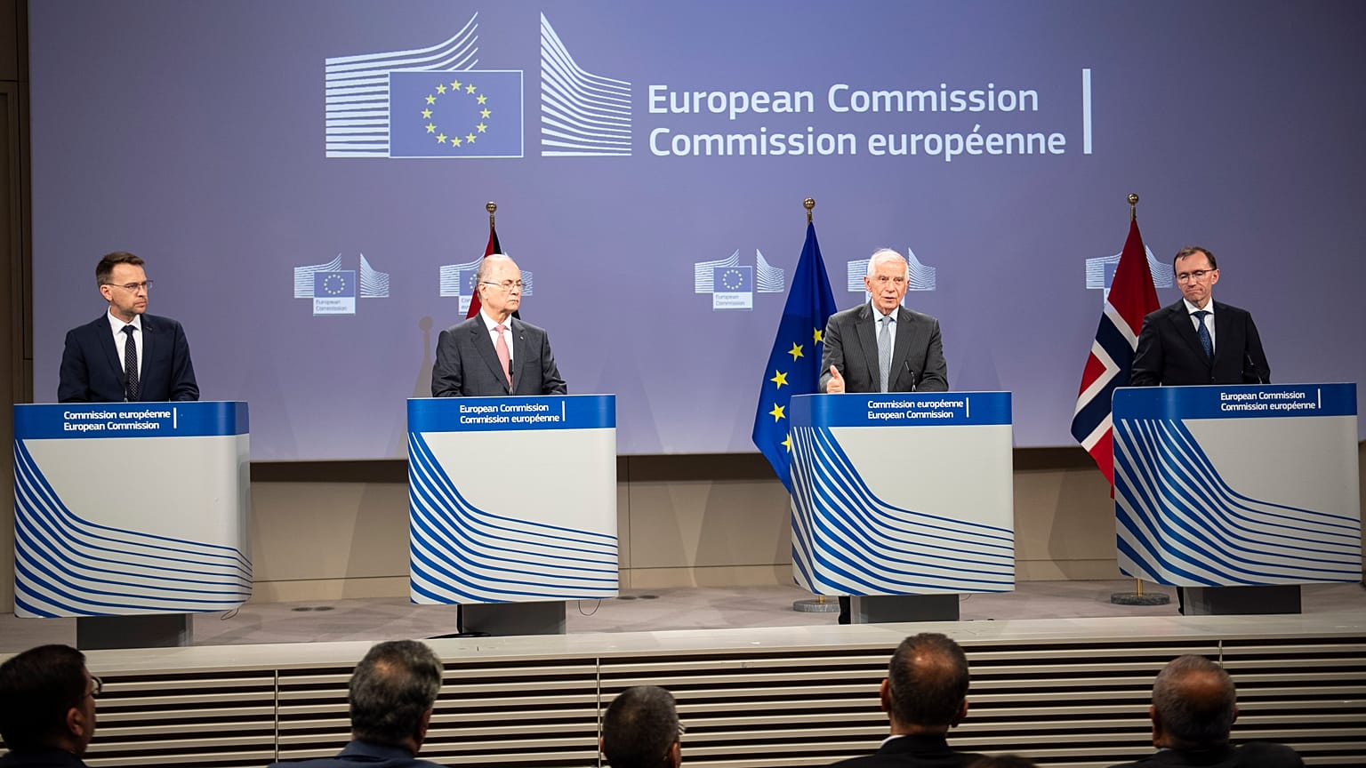 Συνέντευξη Τύπου μετά την συνάντηση διεθνών εταίρων στις Βρυξέλλες για την Παλαιστίνη