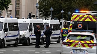 عکس آرشیوی از پلیس فرانسه 
