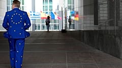 Alrededores del Parlamento Europeo en Bruselas. 