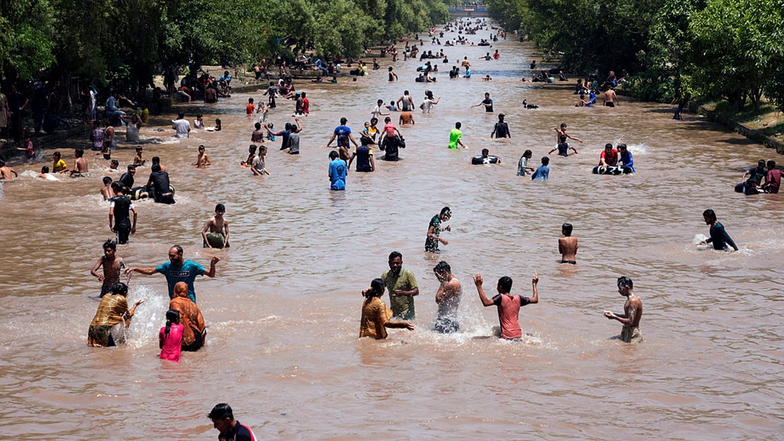 Onda di calore in Pakistan