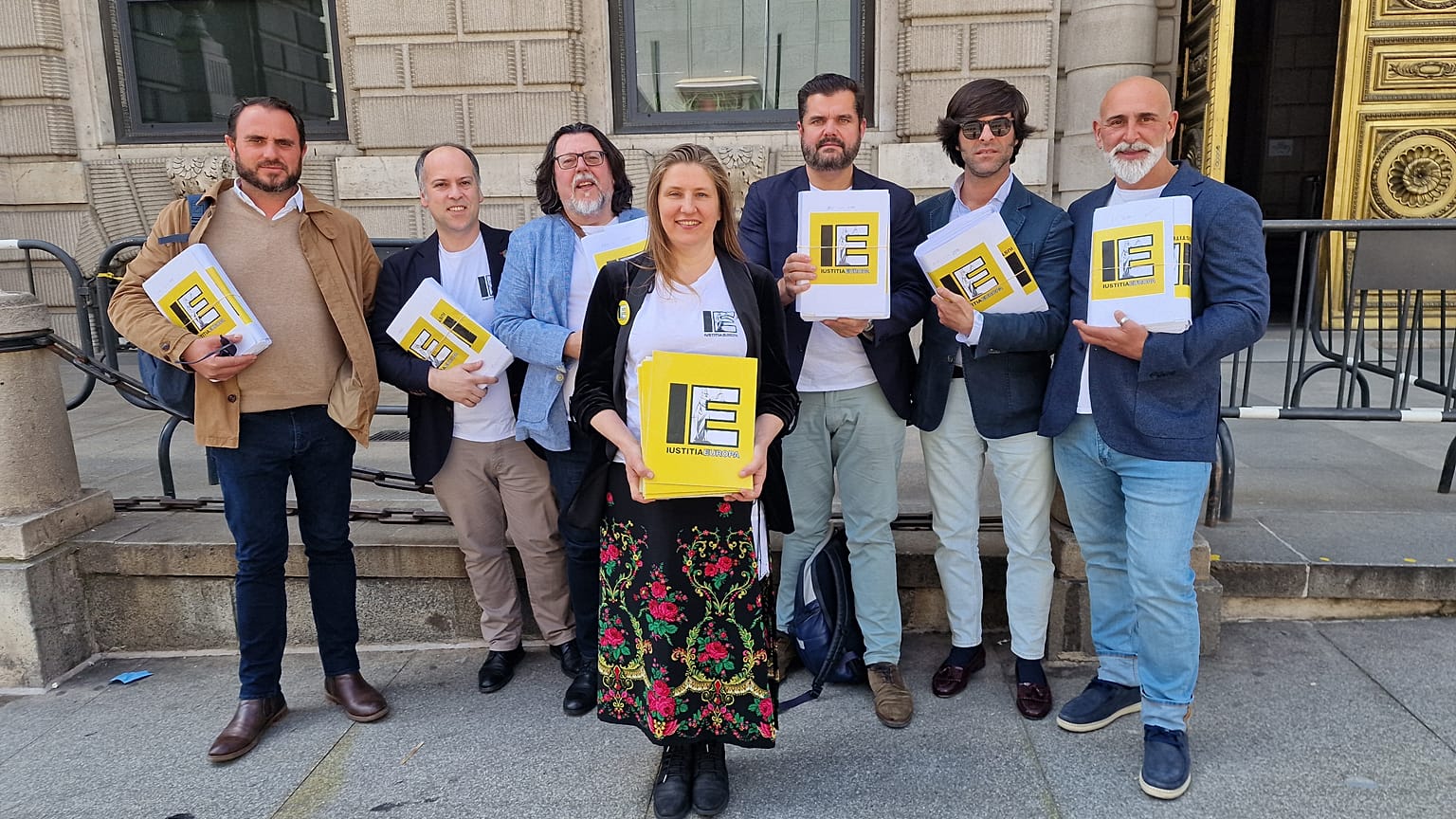 Los principales candidatos de la candidatura Iustitia Europa